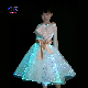  OEM ODM Factory Child Dance Costume Plastic Optic Fiber Fabric Performance Wear