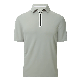  Xier Custom Mens Quarter Polo Shirt Short Sleeves Athletic Golf Polo Shirt for Men