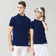  Customized Casual Plain Short-Sleeve Plain Color Soft Comfortable Cotton Spandex Polo Shirts