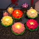 New Arrival Lotus Flower Shaped Candle Lights for Holiday and Home Decoration