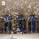 Hall Hotel Lobby Bespoke Custom Project Decoration Lighting for Glass LED Chandelier