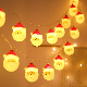 Santa Claus LED String Lights for Christmas