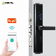  WiFi Tuya Code RFID Card Electronic Fingerprint Smart Door Lock