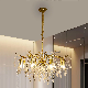 Light Luxury American Crystal Chandelier Light Modern Simple European French Living Room Lamp Bedroom Creative Art Branch Lamps Pendant Light