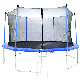  15FT Jumping Bed Factory Made Safety Net Bungee Double Protection with Zipper Exercise Fitness Trampoline