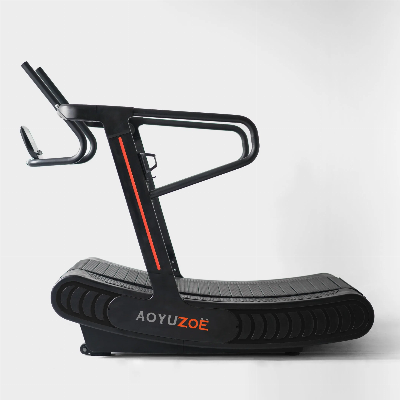 Fitness Equipment Commercial Curved Mechanical Unpowered Luxury Gym Equipment Treadmill for Sale