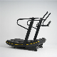 Non-Motorised Running Machine Gym Equipment Commercial Manual Curved Treadmill