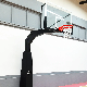  Professional Inground Tempered Glass Backboard 10FT Basketball Hoop Stand for Sale