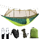 Portable Ultralight Nylon Camping Hammock with Mosquito Net Windproof Swing Wyz13012