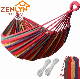 Garden Outdoor Portable Brazilian Double Cotton Polyester Leisure Sleeping Travel Backpacking Rope Hanging Swing Chair Camping Canvas Hammock