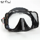  Factory Frameless Anti Fog Scuba Diving Goggles Oval Snorkeling Tempered Glass Wide View Single Lens Dive Mask
