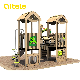 Kids Outdoor Playground Equipment for Amusement Park with Slide