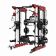  Home Gym Fitness Commercial Multi-Functional Trainer Cable Crossover Squat Power Rack Training All in One Trainer Gym Smith Machine Gym Equipment