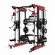 Home Gym Fitness Commercial Multi-Functional Trainer Cable Crossover Squat Power Rack Training All in One Trainer Gym Smith Machine Gym Equipment