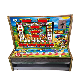  New Video Arcade Fruit Slot Casino Roulette Jackpot Mario Coin Leopard Gambling Game Machine with Coin Acceptor