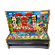 New Video Arcade Fruit Slot Casino Roulette Jackpot Mario Coin Leopard Gambling Game Machine with Coin Acceptor