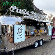 Wecare DOT/CE Certification Food Car Van Food Trucks with Trailer Oven Mobile Bar Trailers Pizza Trailer Food Truck