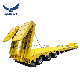  3axle 80ton Heavy Duty Gooseneck Hydraulic Ramp Low Loader/Lowbed/ Lowboy Low Bed Trailer Truck Semi Trailers for Excavator Transport