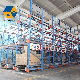 Customized 1000kg Loading Capacity Q355b Steel Blue & Yellow Heavy Duty Adjustable Warehouse Storage Stackable Pallet Racking