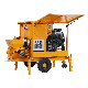  Hot Sale Diesel Engine Trailer Concrete Pump with Ce Certificated