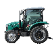 Mini Agricultural Farm Tractors/Agricultural Machinery 4WD 80HP Small Garden Tractor with Cab for Agriculture/Greenhouse