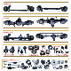  Trailer Axle/Truck Parts/Trailer Parts for Man /Volvo/Renault /Scania/Daf /Iveco /Camshaft/Spring/Conical Bearing/Brake Lining/Tanker Parts