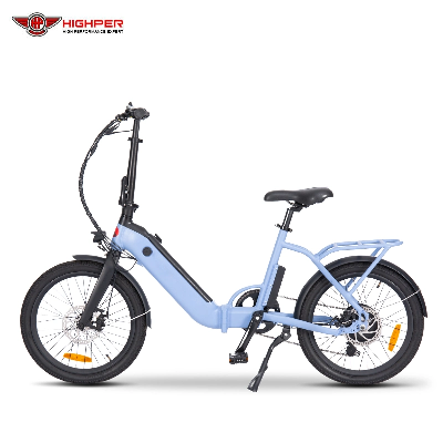 20" 250W 36V Brushless Motor Lithium Battery Electric Bike E Bicycle