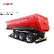 New Design 50t 60t 4 Axis U-Turn Back 3 6 Axles Heavy Duty Side Aluminum Rear 30 50 60ton Hydraulic Semi Truck Dnd Dump Trailer