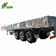  40FT 35-40ton 3 Axle Bulk Cargo Transport Side Wall Semi Cargo Trailer