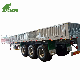 40FT 35-40ton 3 Axle Bulk Cargo Transport Side Wall Semi Cargo Trailer