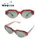  Hot Selling Classic Vintage Retro Women Luxury Shades UV400 2023 Acetate Sunglasses
