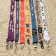  Customized Cheap Promotional Gift Neck Strap Polyster Sublimation Woven Lanyards