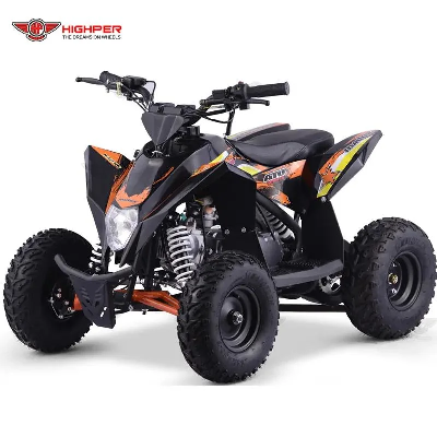 70cc Gasoline 6"Wheels Kids Mini Quad Bike 4 Wheelers ATV