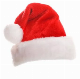  Plush Kids Adult Promotional Red and White Custom Giant Santa Hat