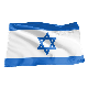 National Country Banner Israeli Wholesale Hand Held Car Window Flag Israel