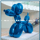 Outdoor Home Decoration Garden Sculpture Stainless Steel Sculpture Golden Balloon Dog Sculpture