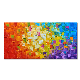 Hand Painted Colorful Textured Abstact Wall Art Modern Canvas Oil Painting