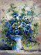 Handmade Reproduction Flower Landscape Canvas Oil Painting for Wall Decoration