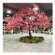  Custom Pink and White Flower Fake Sakura Large Big 2-6 Meters Artificial Cherry Blossom Tree for Indoor Outdoor Wedding Plant Decor