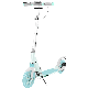 Big 200mm 2 Wheel Adult Foot Pedal Kick Scooter Urban City Style Scooters Iron Folding Adult Kick Scooter manufacturer