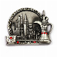  Custom 3D Relief Plated Antique Fridge Magnet Metal Home Fridge Magnet Kuwait Tourism Souvenirs Fridge Magnet