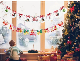  Christmas Banners Flags Hanging Bunting Paper Door Wall Window Hanging Decoration