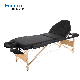 Hot Sale Adjustable Portable 3 Section Folding Massage Table for SPA