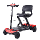 Handicapped Escooter Manual Folding Electric 4 Wheel Scooter for Older with CE Certificates