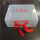 Customized Printing Clear Pet PVC PP Plastic Folding Packaging Gift Box, Food Container