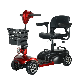 Folding Low Price Electric Steel Mobility Scooter for The Senior Power Wheelchair