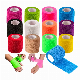  Self-Adhesive Flexible Wrap Vet Elastic Cohesive Bandage for Dog Pets Animals