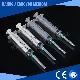 China Wholesale Medical Instrument Device Disposable 3 Part Sterile Syringe with Hypodermic Needles