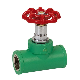 PPR DIN Standard Stop Valve with Socket End