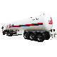 Clw Brand Propane 60000liters 56m3 58.5m3 Tank LPG Semi Trailer